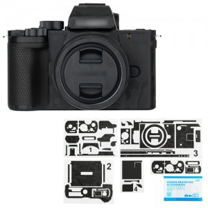 JJC Panasonic DC-G100/G110 karcolásgátló védőfólia (Árnyék fekete) (KS-G100SK)