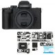 JJC Panasonic DC-G100/G110 karcolásgátló védőfólia (Árnyék fekete) (KS-G100SK)