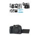 JJC Panasonic GH5 karcolásgátló védőfólia (Mátrix szénszálas fekete) (KS-GH5MK)