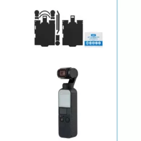   JJC DJI Osmo Pocket karcolásgátló védőfólia (Mátrix szénszálas fekete) (KS-OPMK)