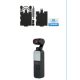 JJC DJI Osmo Pocket karcolásgátló védőfólia (Mátrix szénszálas fekete) (KS-OPMK)