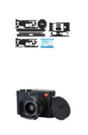 JJC Leica Q2 karcolásgátló védőfólia (Árnyék fekete) (KS-Q2SK)