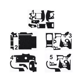   JJC Canon EOS R karcolásgátló védőfólia (Szénszálas fekete) (KS-RCF)