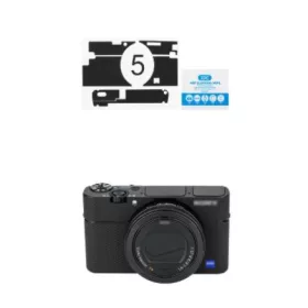   JJC Sony RX100 V, VA, III karcolásgátló védőfólia (Méhsejtrácsos, fekete) (KS-RX100VMK)