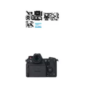   JJC KS-S1HSK karcolásgátló védő fólia Panasonic Lumix DC-S1H-hoz - Árnyék fekete