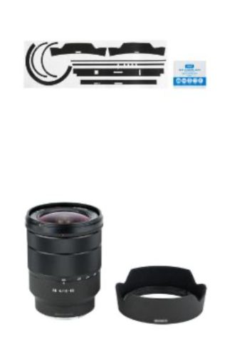 JJC Sony Vario-Tessar T FE 16-35mm f/4 ZA OSS karcolásgátló védőfólia (Mátrix szénszálas fekete) (KS-SEL1635ZMK)