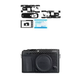   JJC KS-XE3CF karcolásgátló védő fólia Fujifilm X-E3-hoz - Szénszálas fekete