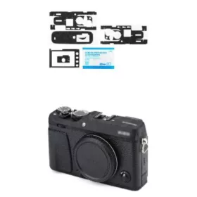   JJC KS-XE3SK karcolásgátló védő fólia Fujifilm X-E3-hoz - Árnyék fekete