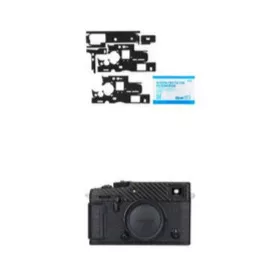   JJC KS-XPRO3CF karcolásgátló bőrvédő fólia Fujifilm X-Pro3-hoz - Szénszálas fekete