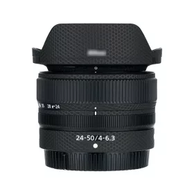   JJC Nikon NIKKOR Z 24-50mm f/4-6.3 karcolásgátló védőfólia (Mátrix szénszálas fekete) (KS-Z2450MK)
