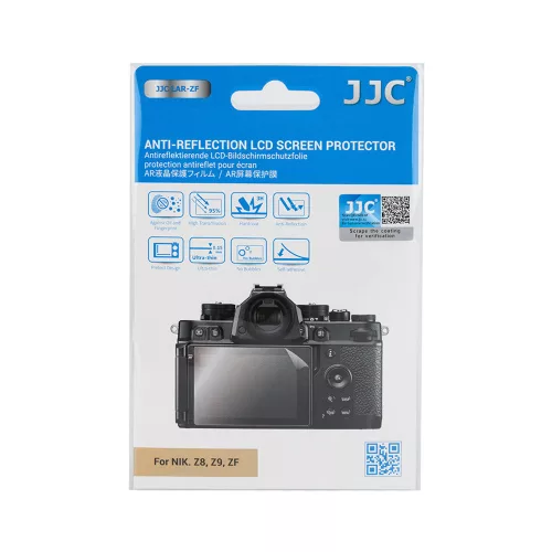 JJC LAR-ZF tükröződésmentes LCD védőfólia (Nikon Zf/Z8/Z9)