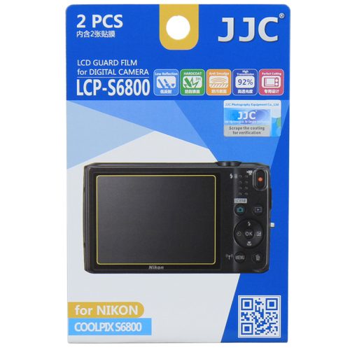 JJC LCP-S6800 kijelzővédő fólia