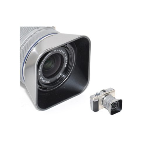 JJC Olympus Lencsevédő -LensCap LH-40S ezüst