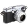 JJC LH-JX100II Fuji Lencsevédő -LensCap ezüst