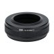 JJC LH-JX100VII Napellenző -Lenshood fekete (Fujifilm LH-X100 Napellenző -Lenshood és AR-X100 adaptergyűrű)