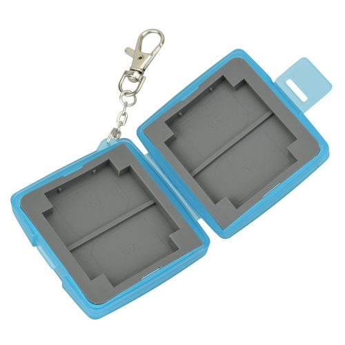 JJC MC-6B Multi-Card Memóriakártya tartó tok - Kék