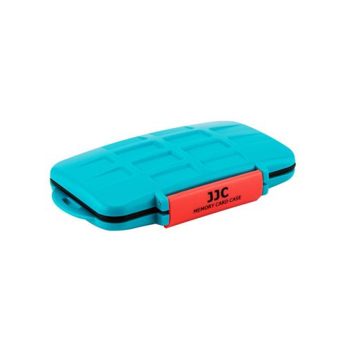 JJC MC-NSMSD16 Nintendo Switch játékkártya és Micro SD memóriakártya tok kék