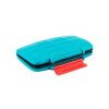 JJC MC-NSMSD16 Nintendo Switch játékkártya és Micro SD memóriakártya tok kék