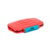 JJC MC-NSMSD16 Nintendo Switch játékkártya és Micro SD memóriakártya tok, narancssárga