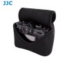 JJC MILC Kamera Tartó Táska (OC-F2BK Pouch) - 127x85x130mm (Fekete)