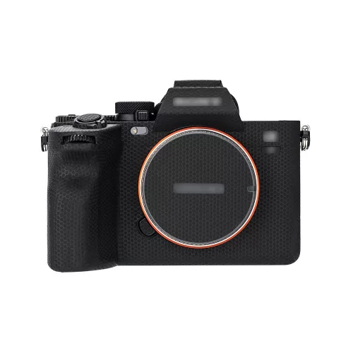 JJC Sony A7 IV karcolásgátló védőfólia (méhsejtrácsos fekete) (SS-A7M4MK)