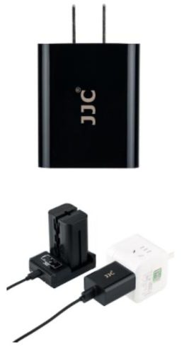 JJC US gyorstöltő adapter USB-A 3.0 (fekete) (XY-0029B)