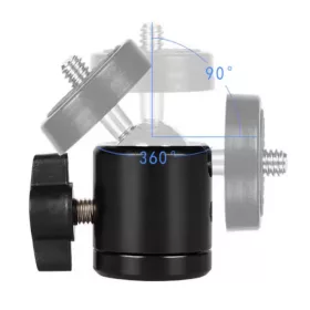 Jmary 360 Kamera Fém Gömbfej  -Metal Ball Head