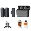 Jmary J13 Dual Vezeték nélküli Mikrofon Kit - Apple Lightning |2+1