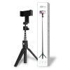 Jmary K20 Bluetooth 4.0 Szelfibot Tripod Állvánnyal és Távirányítóval Fekete