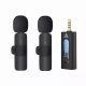 Jmary K35 Dual 3.5mm Jack Vezeték Nélküli Mikrofon Kit |2+1