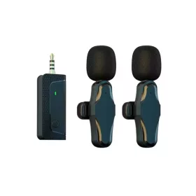   Jmary K35 Pro Dual Vezeték Nélküli Mikrofon Kit - 3.5mm Jack |2+1