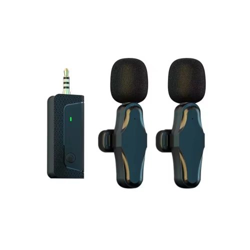 Jmary K35 Pro Dual Vezeték Nélküli Mikrofon Kit - 3.5mm Jack |2+1