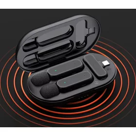 Jmary K61 Dual Vezeték nélküli Mikrofon Kit - USB-C |2+1