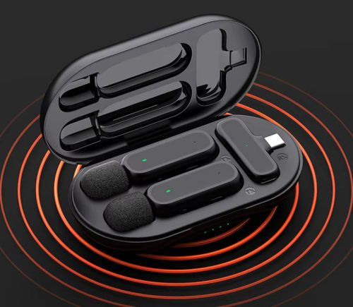 Jmary K61 Dual Vezeték nélküli Mikrofon Kit - USB-C |2+1