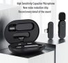 Jmary K61 Dual Vezeték nélküli Mikrofon Kit - USB-C |2+1