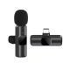 Jmary K8  Vezeték Nélküli Mikrofon Kit - Apple Lightning |1+1