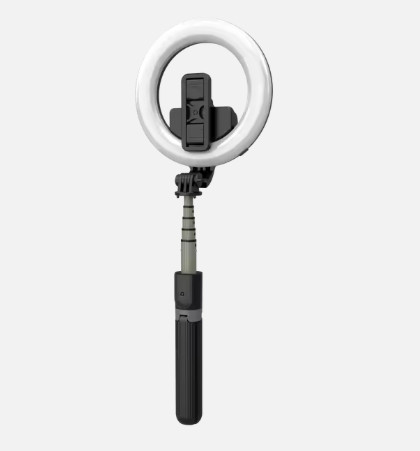 Jmary L07 Beauty Light Körlámpa és Tripod Bluetooth Távirányítóval