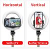 Jmary L07 Beauty Light Körlámpa és Tripod Bluetooth Távirányítóval