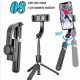 Jmary L08 Okostelefon/ Mobil Gimbal Bluetooth Szelfibot Stabilizátorral