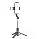 Jmary L13-D Professzionális Mobil Szelfibot és Tripod Beépített Lámpával