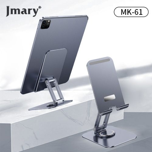 JMARY MK-61 Mobiltelefon Táblagép Tartó Alumínium Asztali Telefonállvány