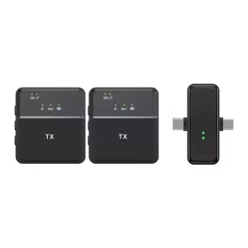   Jmary SX31 Dual Vezeték nélküli Mikrofon Kit - Apple iPhone/ USB-C/ 3.5mm Jack |2+1