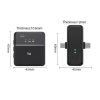 Jmary SX31 Vezeték nélküli Mikrofon Kit - Apple iPhone/ USB-C/ 3.5mm Jack |1+1