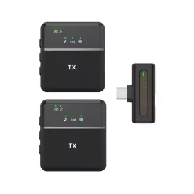 Jmary SX8 Dual Vezeték nélküli Mikrofon Kit - USB-C |2+1