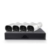 Jortan NVR 4in1 5MP HD Biztonsági Kamera Kit (Fehér) | 4db