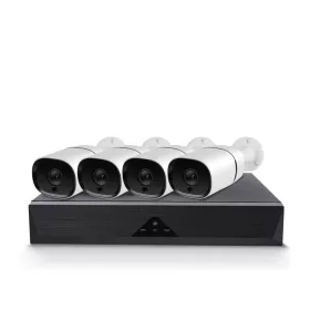 Jortan NVR 4in1 5MP HD Biztonsági Kamera Kit (Fehér) | 4db