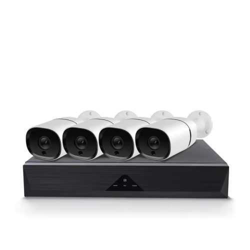 Jortan NVR 4in1 5MP HD Biztonsági Kamera Kit (Fehér) | 4db