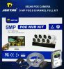 Jortan NVR 4in1 5MP HD Biztonsági Kamera Kit (Fehér) | 4db