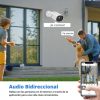 Jortan NVR 4in1 5MP HD Biztonsági Kamera Kit (Fehér) | 4db