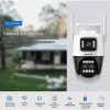 JORTAN 9999-PRO 3.6MP FHD/8K Dual Biztonsági Kamera -Kültéri IP Kamera